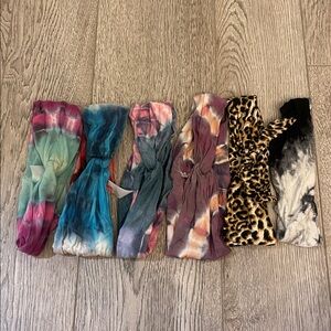 6 Headbands- Assorted (sold as a set)